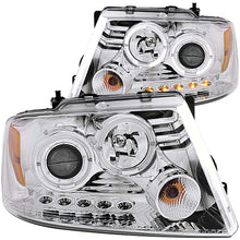 Load image into Gallery viewer, 2004-2008-Ford-F-150-Projector-Headlights-W-Halo-And-Led-Chrome-G2