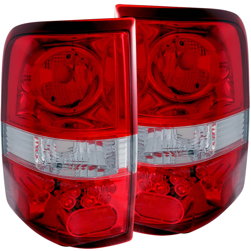 2004-2008-Ford-F-150-Taillights-RedClear---Led-Style