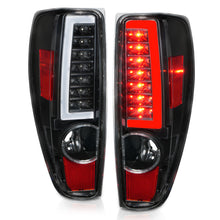 Load image into Gallery viewer, 2004-2012-Chevrolet-Colorado-Gmc-Canyon-Led-Tail-Lights-W-Light-Bar-Black-Housing
