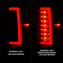 Load image into Gallery viewer, 2004-2012-Chevrolet-Colorado-Gmc-Canyon-Led-Tail-Lights-W-Light-Bar-Black-Housing