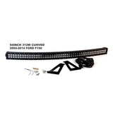 Race Sport RS-L46-312W 2004-2014 Ford F150 Complete LED Light Bar Kit