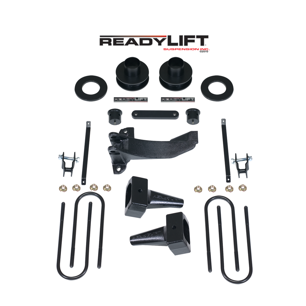 2005-07-Ford-F250F350F450-2.5-Sst-Lift-Kit-With-5-Blocks-2-Pc-Drive-Shaft