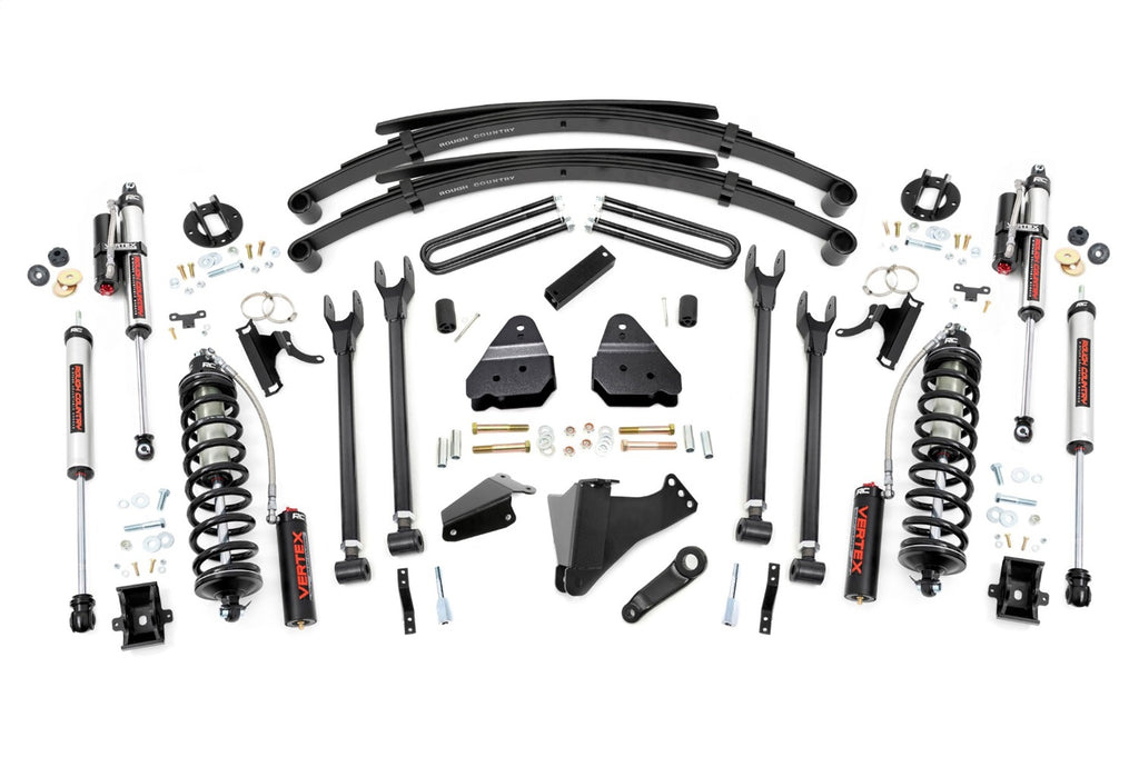 Rough Country 58259 Coilover Conversion Lift Kit for Select Ford F-250 Super Duty, Ford F-350 Super Duty