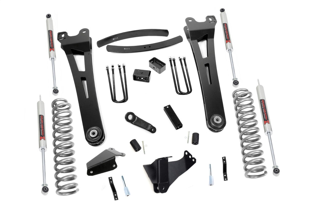 Rough Country 53740 Suspension Lift Kit w/Shocks for Select Ford F-250 Super Duty, Ford F-350 Super Duty