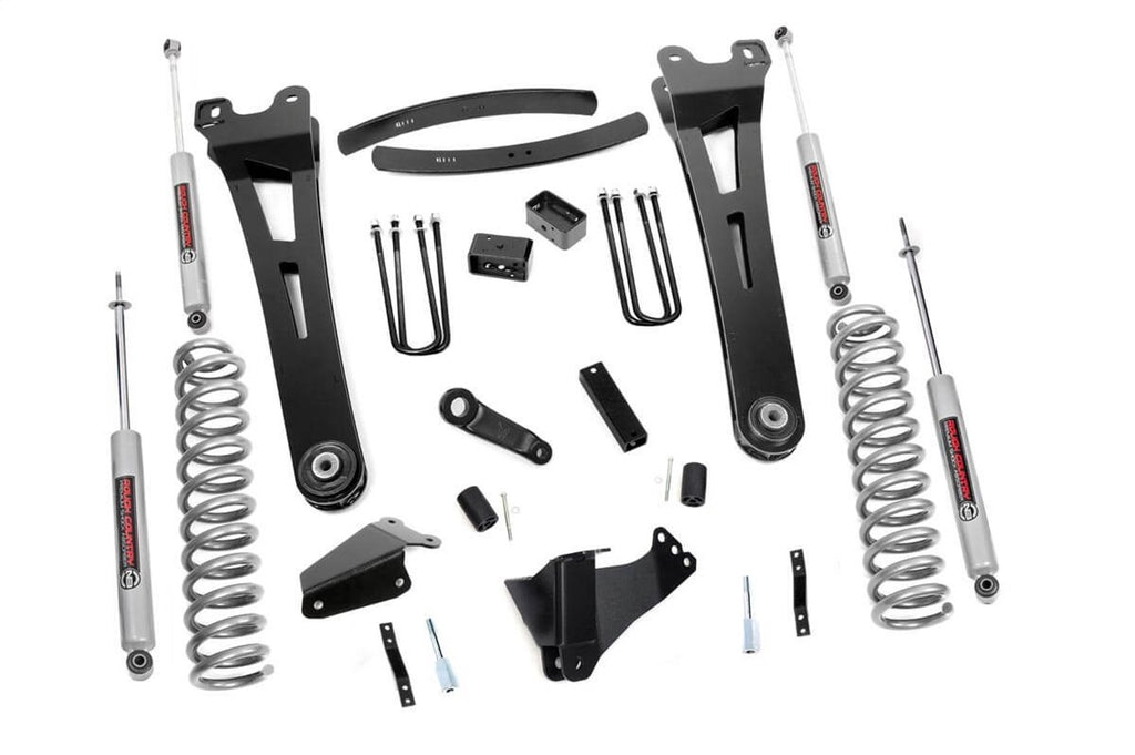 Rough Country 536.20 Radius Arm Lift Kit w/Shocks for Select Ford F-250 Super Duty, Ford F-350 Super Duty