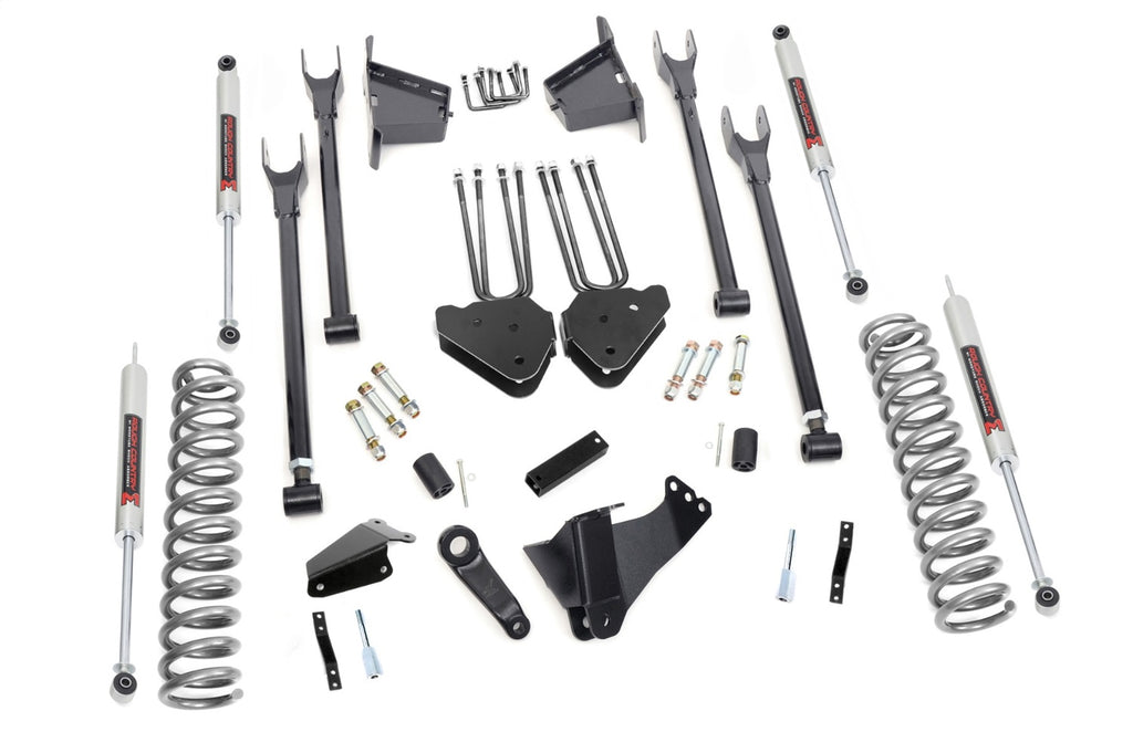 Rough Country 59140 Suspension Lift Kit w/Shocks for Select Ford F-250 Super Duty, Ford F-350 Super Duty