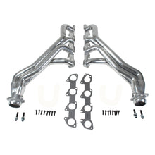 Load image into Gallery viewer, 2005-08-Dodge-5.7-Chall-Char-300-Hemi-Long-Tubes-(Polished-Silver-Ceramic)