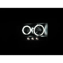 Load image into Gallery viewer, 2005-2007-Ford-Excursion-Projector-Headlights-W-Halo-Black-W-Led-Strip-(Ccfl)-1Pc