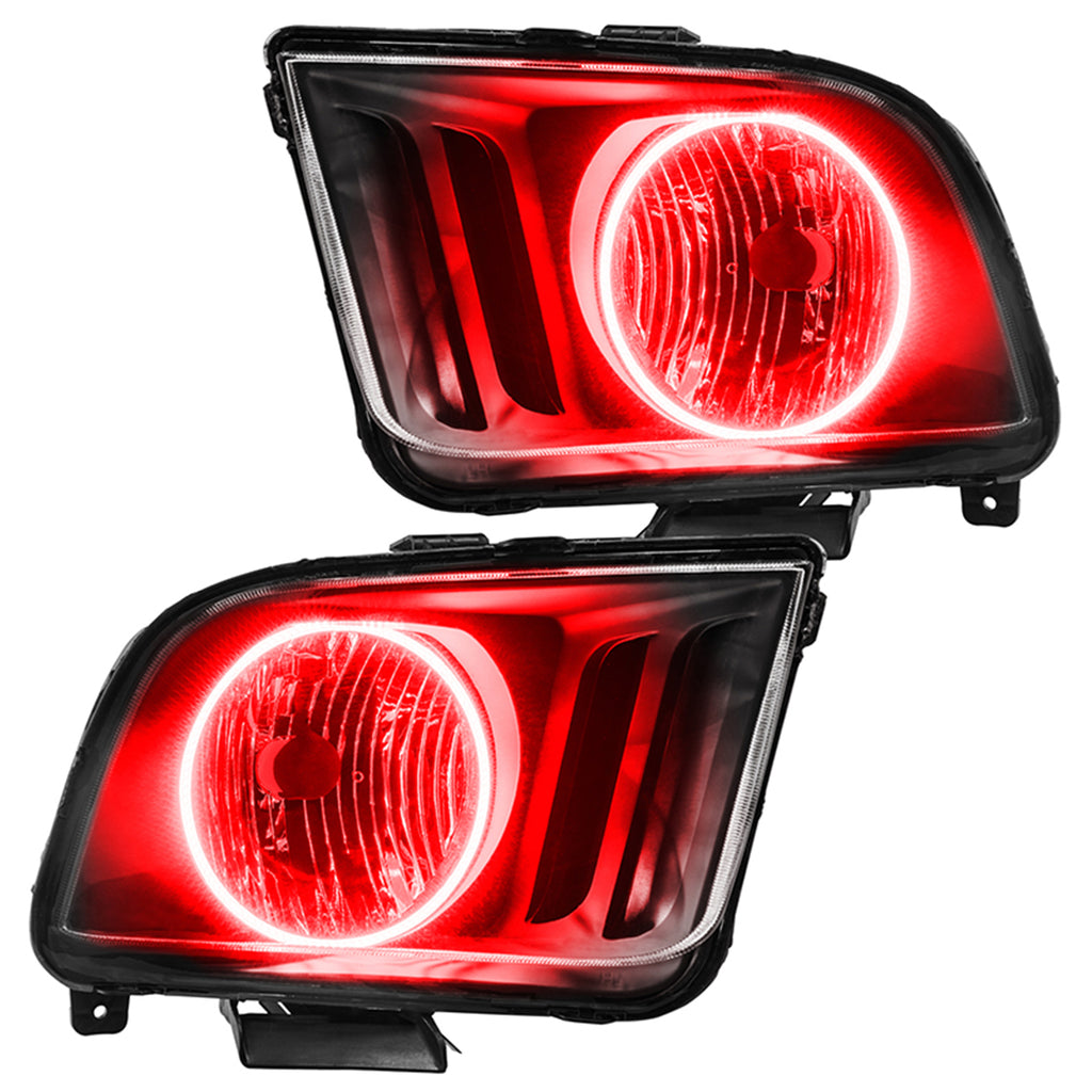 2005-2009-Ford-Mustang-Pre-Assembled-Led-Halo-Headlights