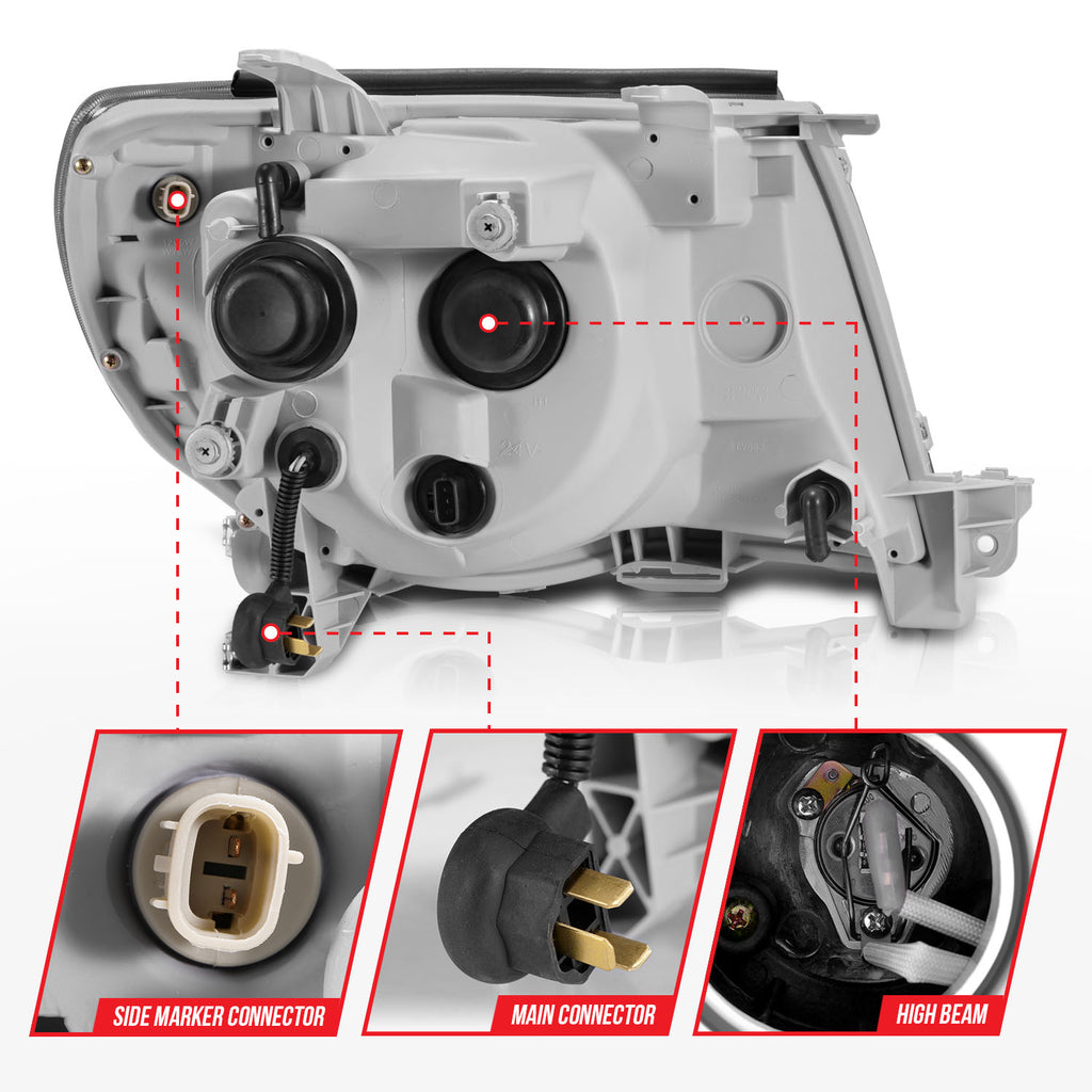 2005-2011-Toyota-Tacoma-Projector-Headlights-W-Light-Bar-Chrome-Housing
