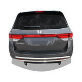 BLACK HORSE 8HO1SS-DL Rear Bumper Guard