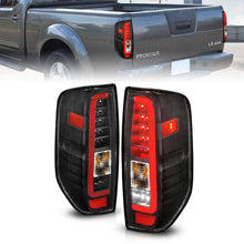 Load image into Gallery viewer, 2005-2021-Nissan-Frontier-Led-Taillights-Black-HousingClear-Lens