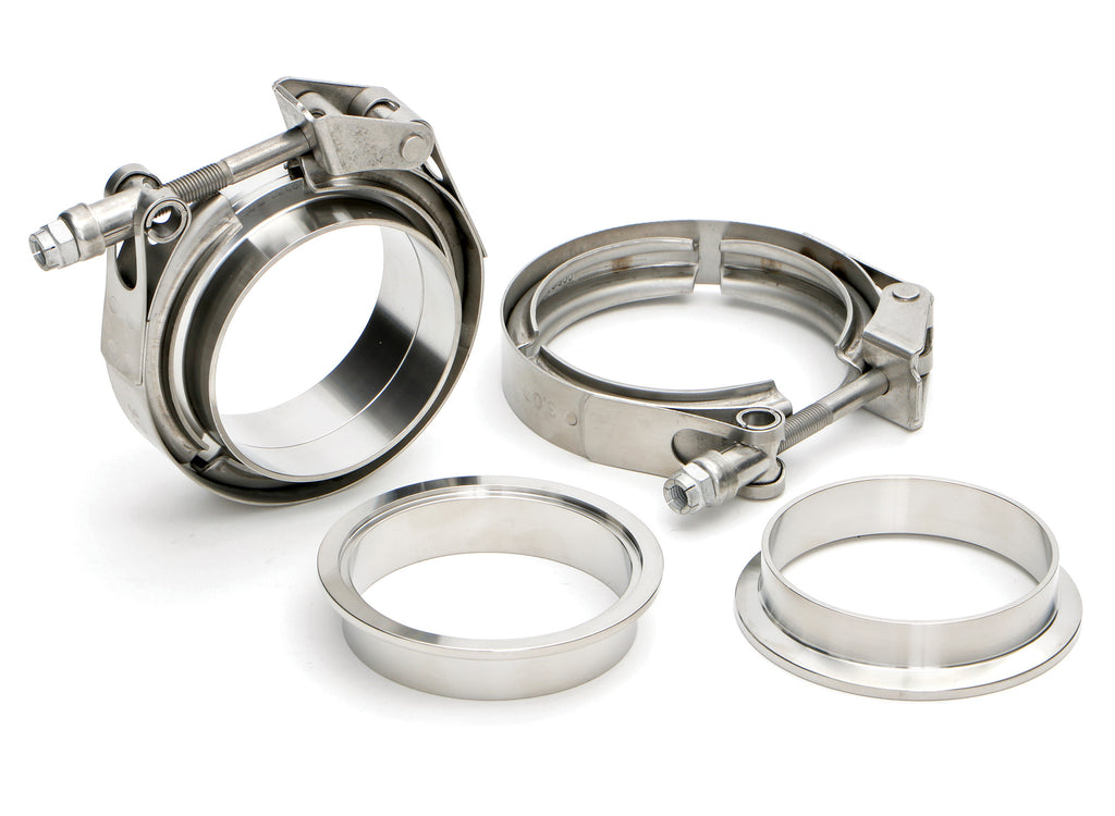 Hedman Hedders 20050 Stainless Steel V-Band Clamp Set For 2-1/2 in. Exhaust Systems