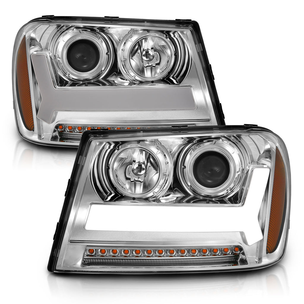 2006-2009-Chevrolet-Trailblazer-Projector-Headlights-W-Plank-Style-Design-Chrome-W-Amber