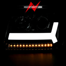 Load image into Gallery viewer, 2006-2009-Chevrolet-Trailblazer-Projector-Headlights-W-Plank-Style-Design-Chrome-W-Amber