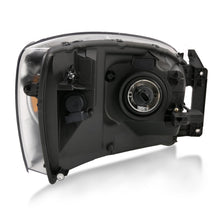 Load image into Gallery viewer, 2006-2009-Dodge-Ram-1500-Crystal-Headlight-Black-Amber