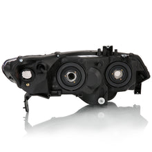 Load image into Gallery viewer, 2006-2009-Honda-Civic-2-Door-Crystal-Headlight-Black-Amber-(Oe-Replacement)