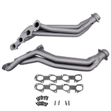 BBK 1648 2006-23 Dodge 6.1L 6.2L 6.4L HEMI CHALL CHAR 1-7/8 LONG TUBES (TITANIUM CERAMIC)