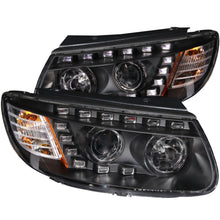 Load image into Gallery viewer, 2007-2007-Hyundai-Santa-Fe-Projector-Headlights-W-Led-Black