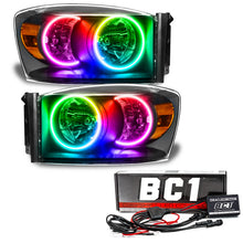 Load image into Gallery viewer, 2007-2008-Dodge-Ram-Pre-Assembled-Led-Halo-Headlights---(Black-Housing)