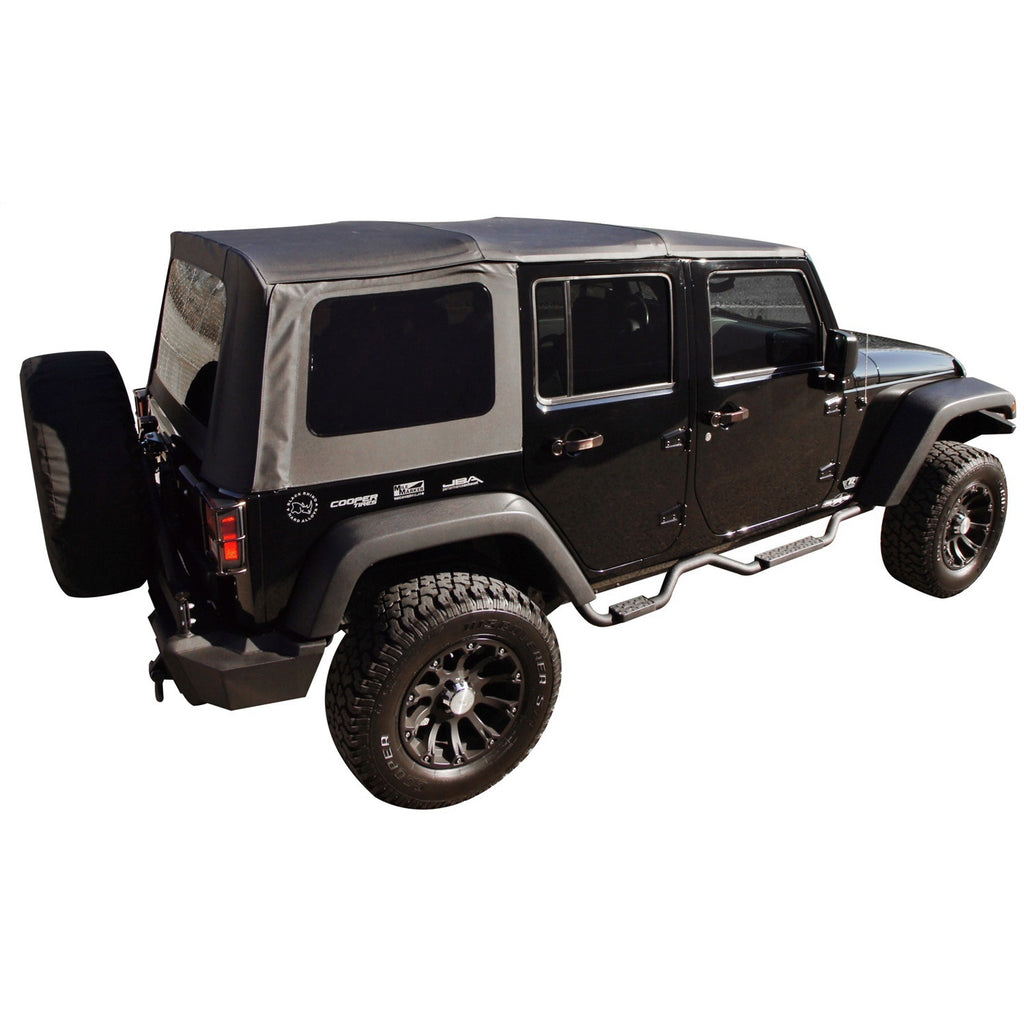 2007-2009-Jeep-Wrangler(Jk)-Oem-Replacement-Top---Black-Diamond