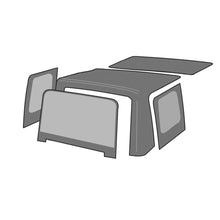 Load image into Gallery viewer, 2007-2009-Jeep-Wrangler(Jk)-Unlimited-Oem-Replacement-Top---Black-Diamond