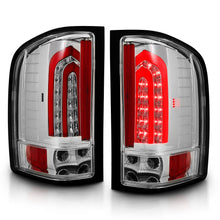 Load image into Gallery viewer, 2007-2013-Chevrolet-Silverado-1500-Led-Taillights-Chrome