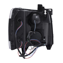 Load image into Gallery viewer, 2007-2013-Chevrolet-Silverado-15002500-Projector-Headlights-W-U-Bar-Switchback-Black-W-Amber