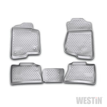 Load image into Gallery viewer, 2007-2013-Chevrolet-Silverado-15002500Hd3500Hd-Crew-Cab-Profile-Floor-Liners-4Pc---Black