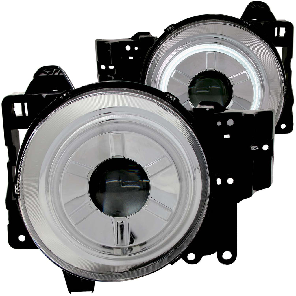 2007-2013-Toyota-Fj-Cruiser-Projector-Headlights-W-Halo-Chrome