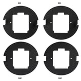 Rigid Industries 46530 2007-2013 Tundra/2005-2011 Tacoma Fog Mount, Fits D-Series Or Radiance Pod