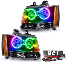Load image into Gallery viewer, 2007-2014-Chevrolet-Tahoe-Pre-Assembled-Led-Halo-Headlights