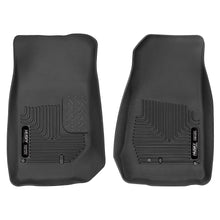 Load image into Gallery viewer, 2007-2014-Jeep-Wrangler-(2Dr4Dr-Unlimited)-X-Act-Contour-Black-Front-Floor-Liners