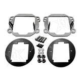 Rigid Industries 40138 2007-2015 Jeep JK Fog Mount Kit, Fits Any D-Series Or Radiance Pod Lights