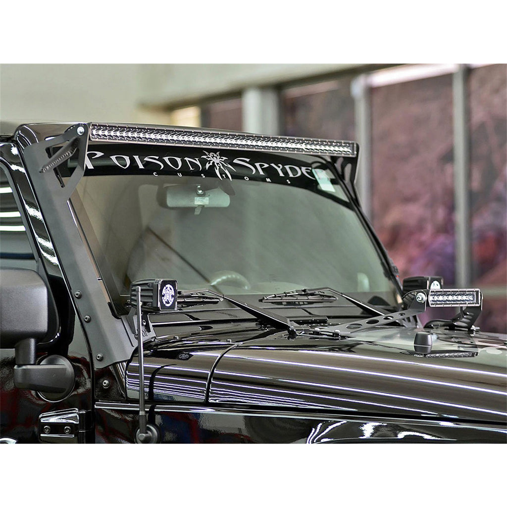 2007-2017-Jeep-Jk-Brow-Mount,-Fits-50-Inch-E-Series,-Sr-Series-Or-Radiance
