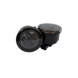 Race Sport RSJ11SLT 2007-2017 Jeep Wrangler front grill LED turn signals with smoked lens (Pair)