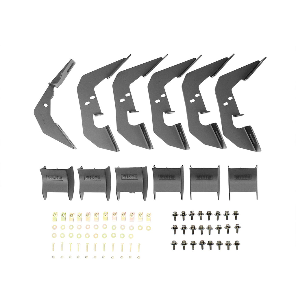2007-2018-Chevy-Silverado-ExtDbl-Cab-R7-Nerf-Step-Bars---Black