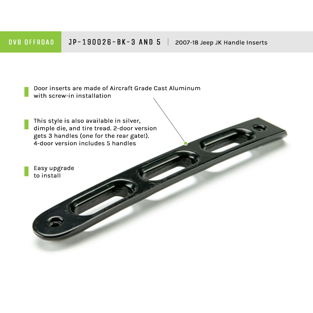 2007-2018-Jeep-Jk-Black-Slot-Style-Door-Handle-Inserts---Set-Of-3