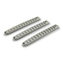 Load image into Gallery viewer, 2007-2018-Jeep-Jk-Silver-Rail-Style-Door-Handle-Inserts---Set-Of-3
