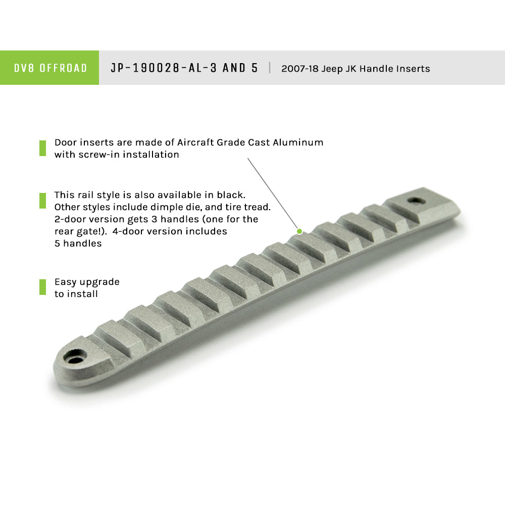 2007-2018-Jeep-Jk-Silver-Rail-Style-Door-Handle-Inserts---Set-Of-3