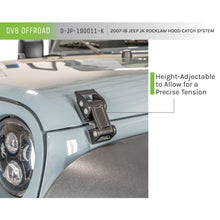 Load image into Gallery viewer, 2007-2018-Jeep-Rocklaw-Hood-Catch-System