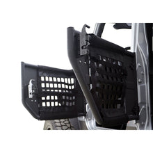 Load image into Gallery viewer, 2007-2018-Jeep-Wrangler(Jk)-2-Door-Tube-Doors-With-Netting---Black