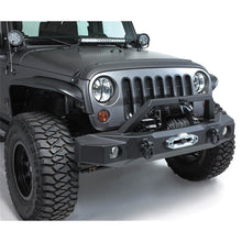 Load image into Gallery viewer, 2007-2018-Jeep-Wrangler(Jk)-Trailguard-Front-Bumper---Black