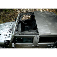 Load image into Gallery viewer, 2007-2018-Jeep-Wrangler(Jk)-Unlimited-4-Door-Trailview-Tonneau-Top---Black-Diamond