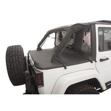 Load image into Gallery viewer, 2007-2018-Jeep-Wrangler(Jk)-Unlimited-4-Door-Trailview-Tonneau-Top---Black-Diamond