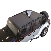 Load image into Gallery viewer, 2007-2018-Jeep-Wrangler(Jk)-Unlimited-Combo-Sun-BriefSafari-Top---Black-Diamond