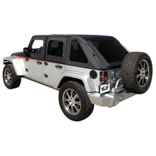 Load image into Gallery viewer, 2007-2018-Jeep-Wrangler(Jk)-Unlimited-Frameless-Soft-Top-Kit---Black-Diamond