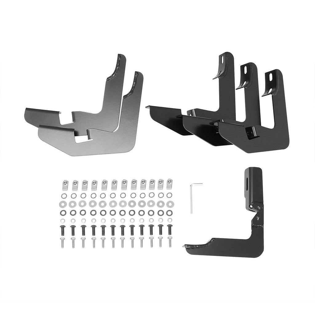 2007-2018-Toyota-Tundra-Crewmax-Pro-Traxx-5-Oval-Nerf-Step-Bars---Black