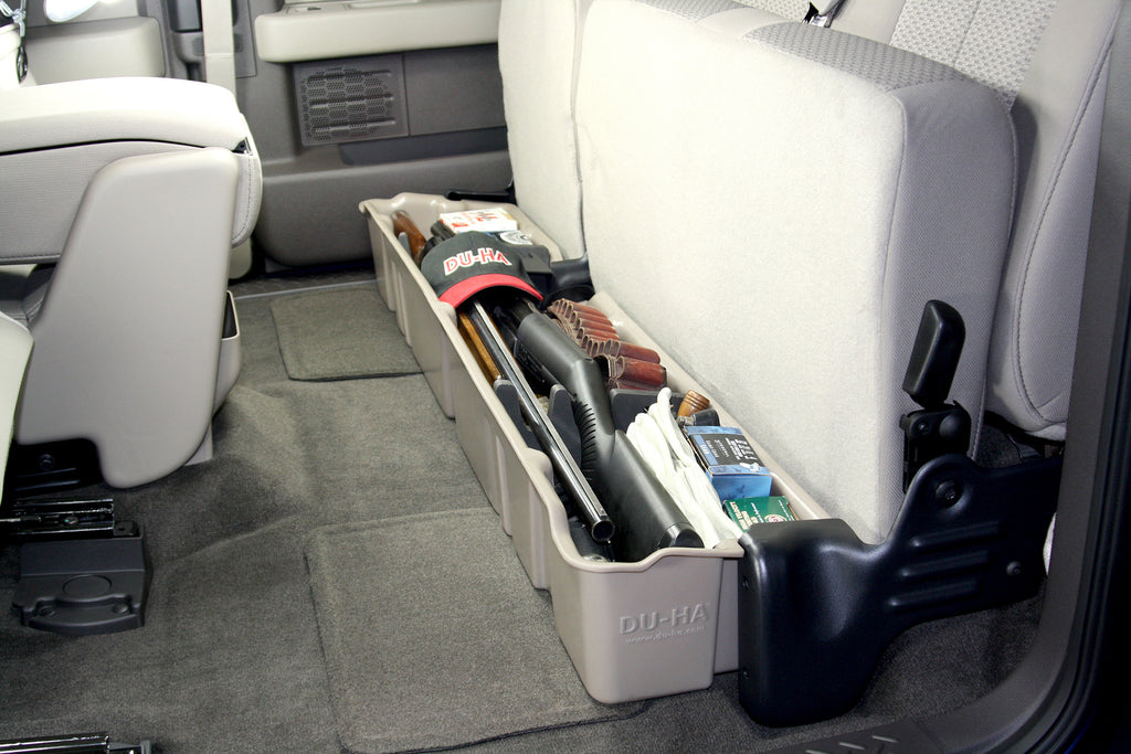 DU-HA 20071 DÜHA 20071 Underseat Storage/Gun Case - Black for Select Ford F-150