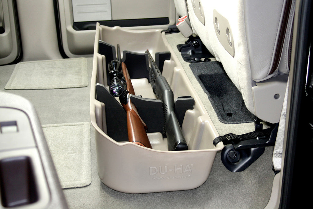 DU-HA 20075 DÜHA 20075 - Underseat Storage / Gun Case - Black for Select Ford F-150